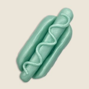 Hotdog Soap, Teal Plumeria